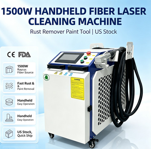 Macchina pulizia laser - , fibra
