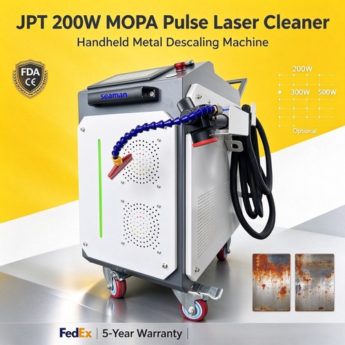 Pulitore laser impulsi - pulitore, a