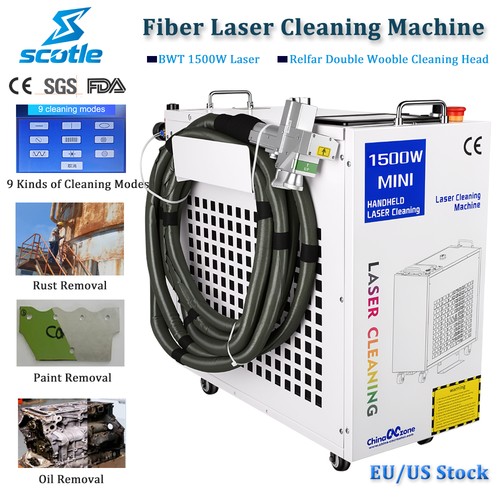 Macchina pulizia laser fibra