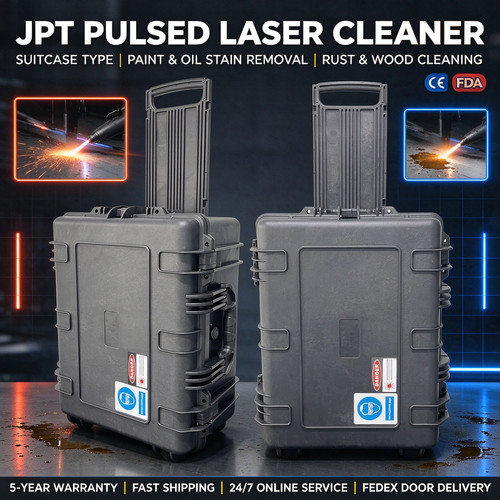 Pulitore laser fibra - , pulsata