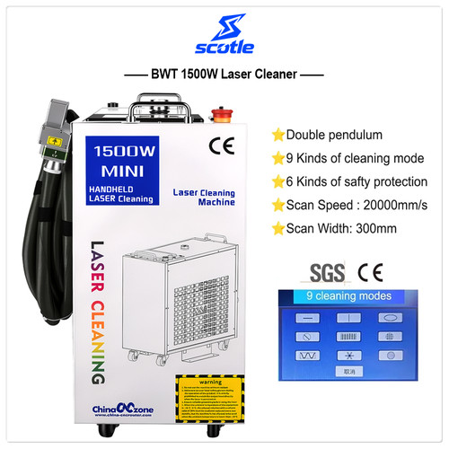 Pulitore laser portatile - , 1500w