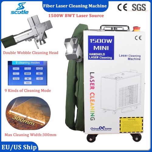 Pulitore laser fibra portatile