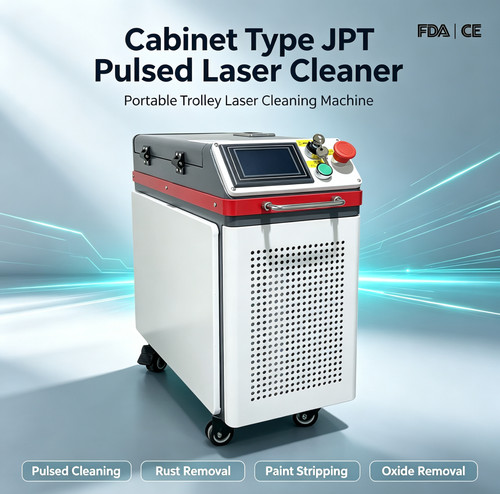 Macchina pulizia laser fibra