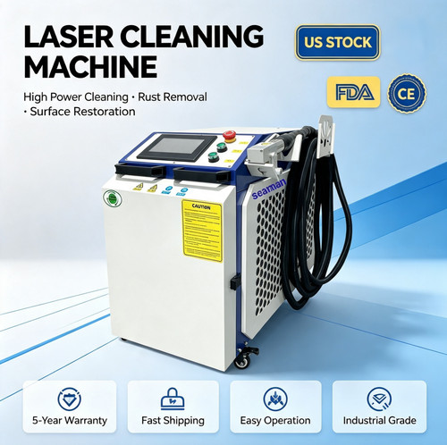 Stock 1500w raycus pulitore - us,