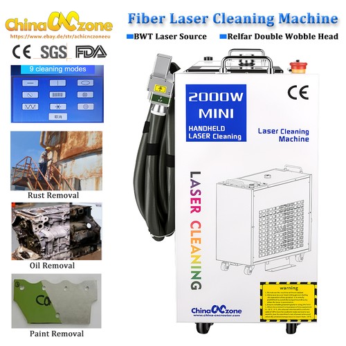 Macchina pulizia laser - , fibra