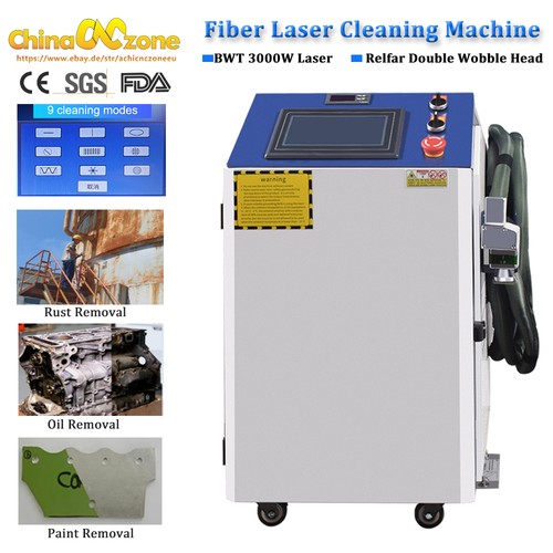 Macchina pulizia laser fibra