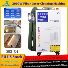 Macchina pulizia laser fibra