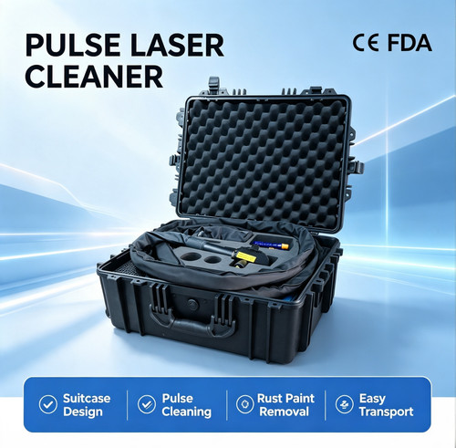 Pulitore laser portatile 300w - portatile,