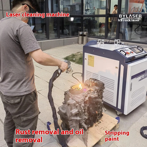 Pulitore laser fibra portatile - fibra,