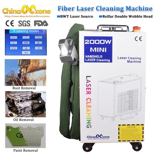 Pulitore laser fibra - , portatile