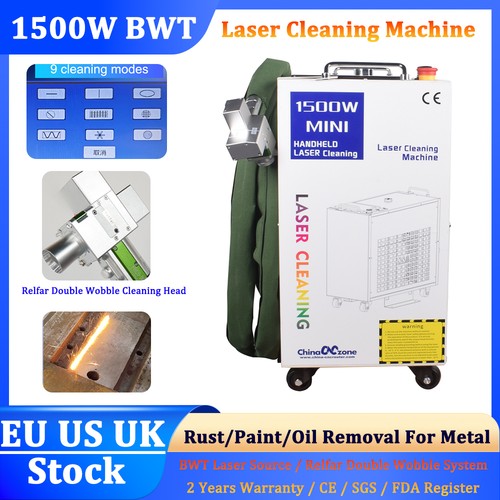 Macchina pulizia laser fibra